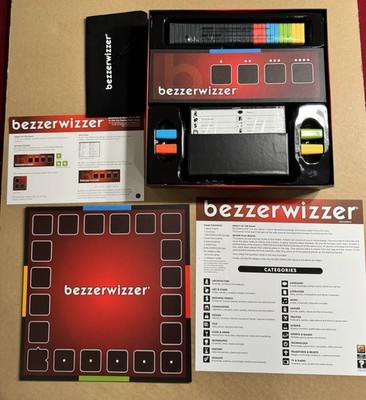 Bezzerwizzer The Board Game of Trivia,Tactics and Trickery Complete Game
