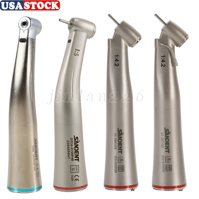 #ad Dental Electric Handpiece 1:5 1:1 Fiber Optic Contra Angle 1:4.2 45° Surgical $179.00