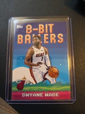 DWayne Wade 8-Bit Ballers 2025/26 Topps NBA Basketball Card #8B-23 Miami Heat