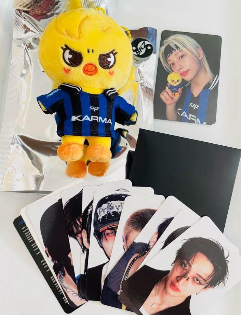 Stray Kids SKZOO KARMA Official Plush Doll Keyring BbokAri Felix