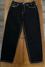 HUF Worldwide Cromer Black Pants Size 32