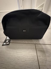 HUGO BOSS Black Toiletry Wash Bag New with Tags Textured Travel Bag