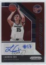 2020 Panini Prizm WNBA Signatures Lauren Cox #SG-LCX Auto 0q77