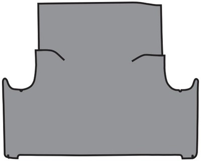 1960 Mercury Comet Trunk Mat - Burtex