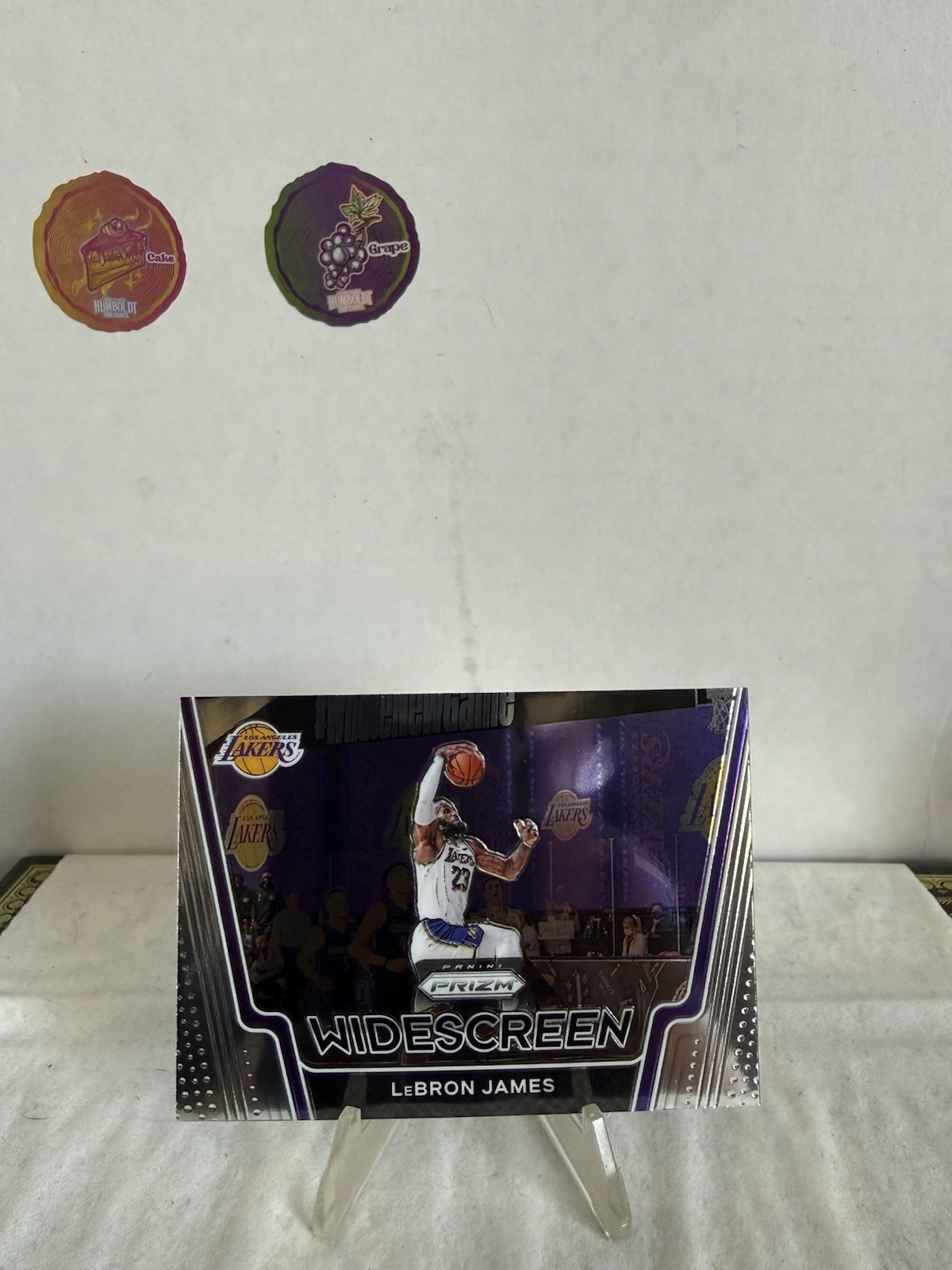 2020-21 Panini Prizm Widescreen LeBron James #1 Los Angeles Lakers Basketball LA