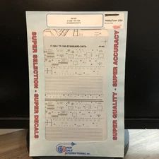 1/48 SuperScale International 48-482 F-16N/TF-16N Standard Data Decals