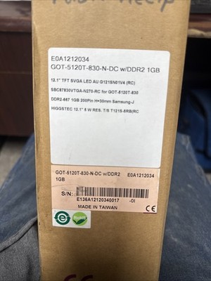 B & W GOT-5120T-830N-DC OPERATOR INTERFACE / NEW IN BOX NOS
