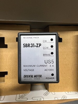 Oriental Motor SBR31-ZP Brake Pack Controller 100VAC, New.