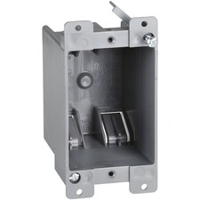 1-Gang PVC Molded Old Work Wall Electrical Box, 14 Cu. In. BCJ-006 SIM Supply,