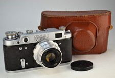 FULLY SERVICED SOVIET USSR "FED-2" with MADE IN USSR inscriprion RF camera 019