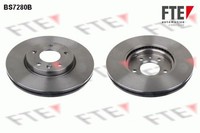 FTE Bremsscheibe Vorne FüR Chevrolet Opel Vauxhall