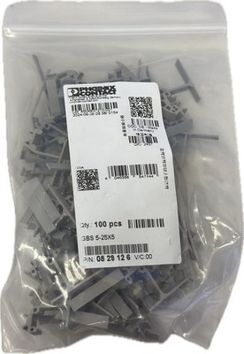100x Phoenix Contact GBS 5-25X5 0829126 Gruppenbezeichnungsschild