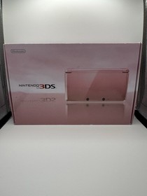 *US SELLER* Nintendo 3DS System in box - Misty Pink Region USA, Charger Tested