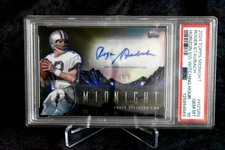 2024 Topps Midnight ROGER STAUBACH Horizon SIGNATURE Auto 🔥/3 PSA 10💎 GEM MINT