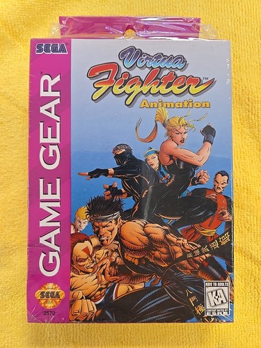 Virtua Fighter Animation (Sega Game Gear) Brand New. Factory Sealed. Crease.