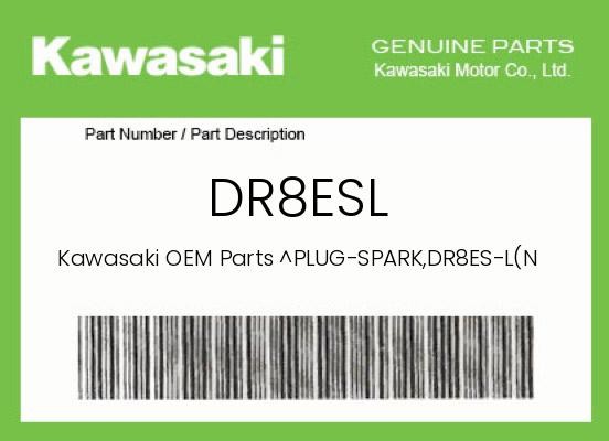 Kawasaki Genuine Plug-Spark,Dr8Es-LNgk - Dr8Esl