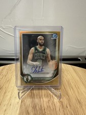 Topps 2025-26 Bowman Chrome Derrick White Auto #BCA-DW GOLD /50 Celtics