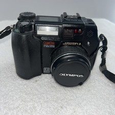 Olympus CAMEDIA C-5050 Zoom 5.0MP Digital Camera - Black for sale