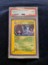 Pokemon TCG Crobat 6/144 Skyridge Non Holo WOTC Vintage E Series Card PSA 9 on eBay