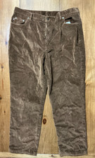 Ralph Lauren Vintage Polo Jeans Corduroy Brown Pants Womens