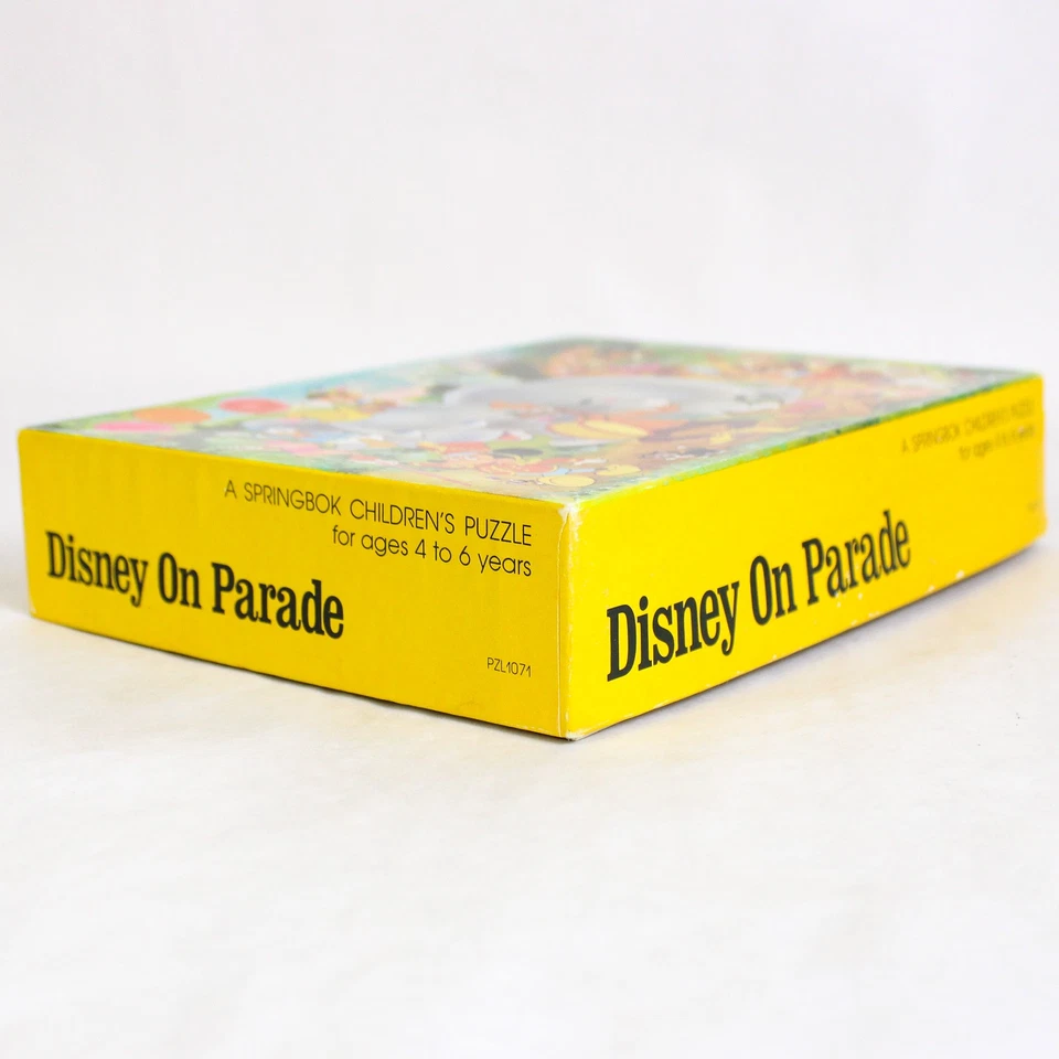 Vintage Disney on Parade Springbok 48 Piece Puzzle 1973 Hallmark - Image 4 of 4