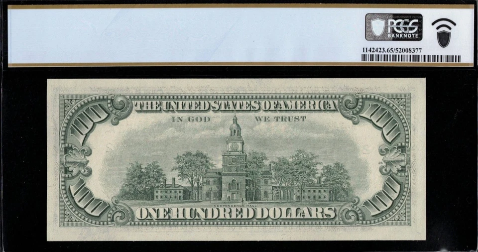 1974 $100 FRN B56167653A P.C.G.S #65PPQ - Image 2 of 3