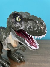 ZURU Robo Alive T-Rex Robotic Green Dinosaur Walks  Roars, Works , A-5