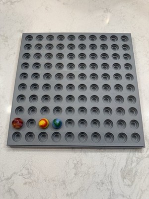 100 Marble Display Tray Holder for Marbles up to 3/4'' | 3D Printed