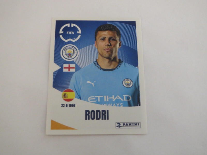 2025 PANINI FIFA WORLD CUP CLUB WORLD CUP RODRI CARD NO. 413