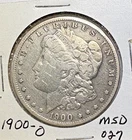 1900-O Morgan Silver Dollar - "Fine Condition"
