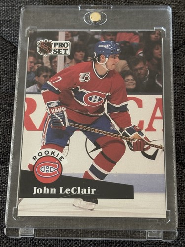 John LeClair #545 1991 Pro Set card