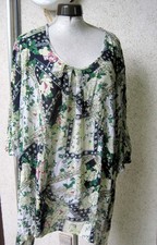 Moderne, Zipfel TUNIKA mit Muster  Gr. 46-48  Marke: Ulla Popken