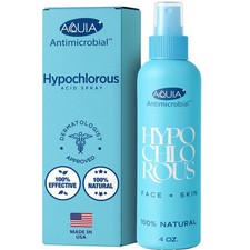 Hypochlorous Acid Spray for Face, Skin, Acne  Piercing Aftercare - 4 oz