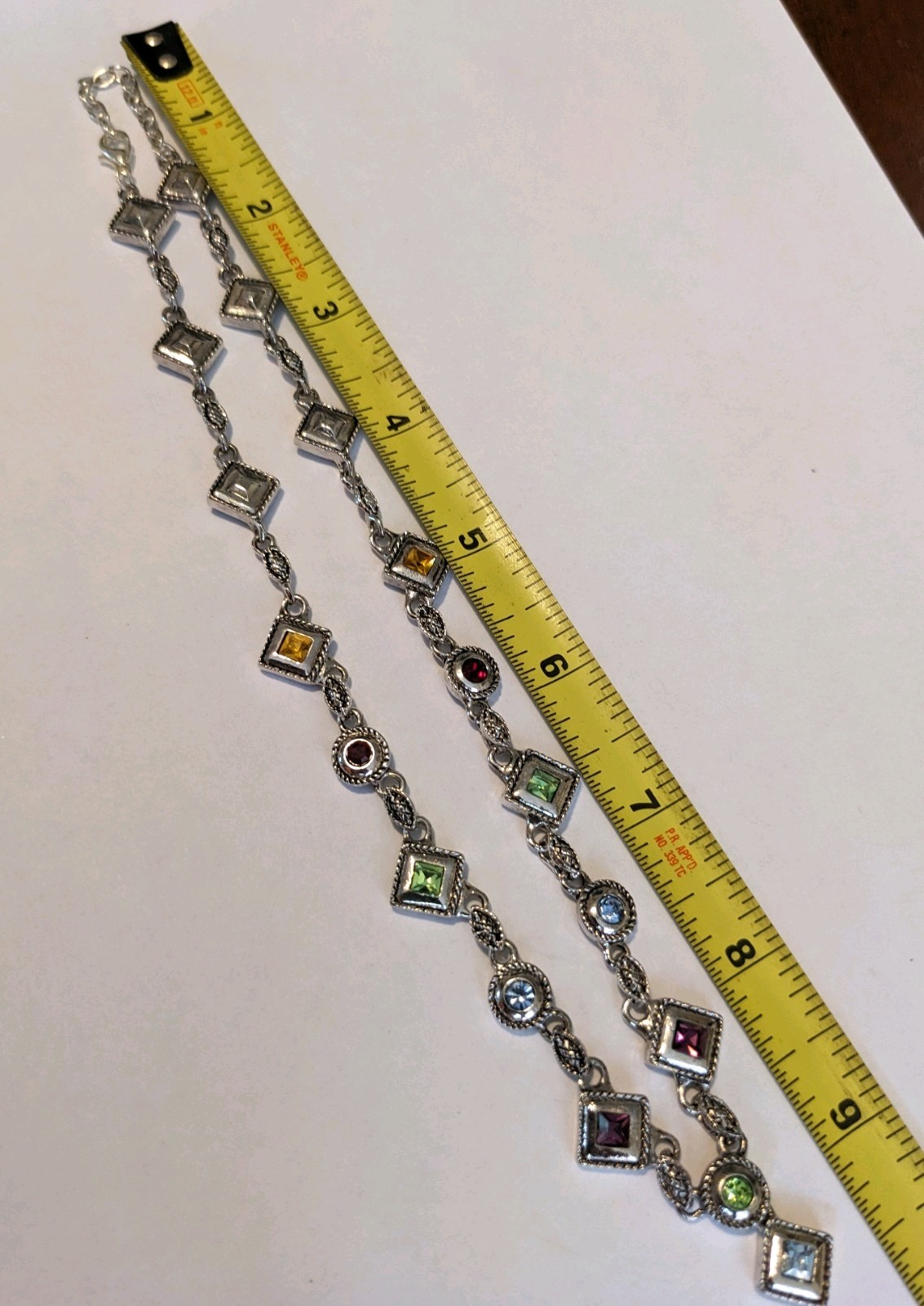 PREMIER DESIGNS Multi Colored Gemstone Necklace S… - image 3