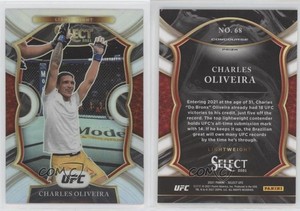 2021 Panini Select UFC Concourse Silver Prizm Charles Oliveira #68