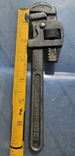8 Inch Drop Forged Pipe Wrench Made In USA Collectible Wrench