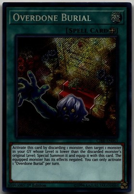Overdone Burial Secret Rare Circuit Break CIBR-EN063 LP