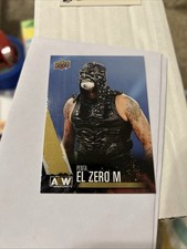 2021 AEW Upper Deck First Edition PENTA El Zero M Gold Parallel WWE