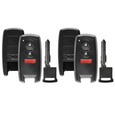 2x Keyless Option Remote Car Key Fob Shell Case For Suzuki KBRTS003 Two