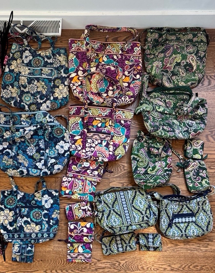 Vera Bradley Bags Purses Wallets  Accessories Lot Of 20