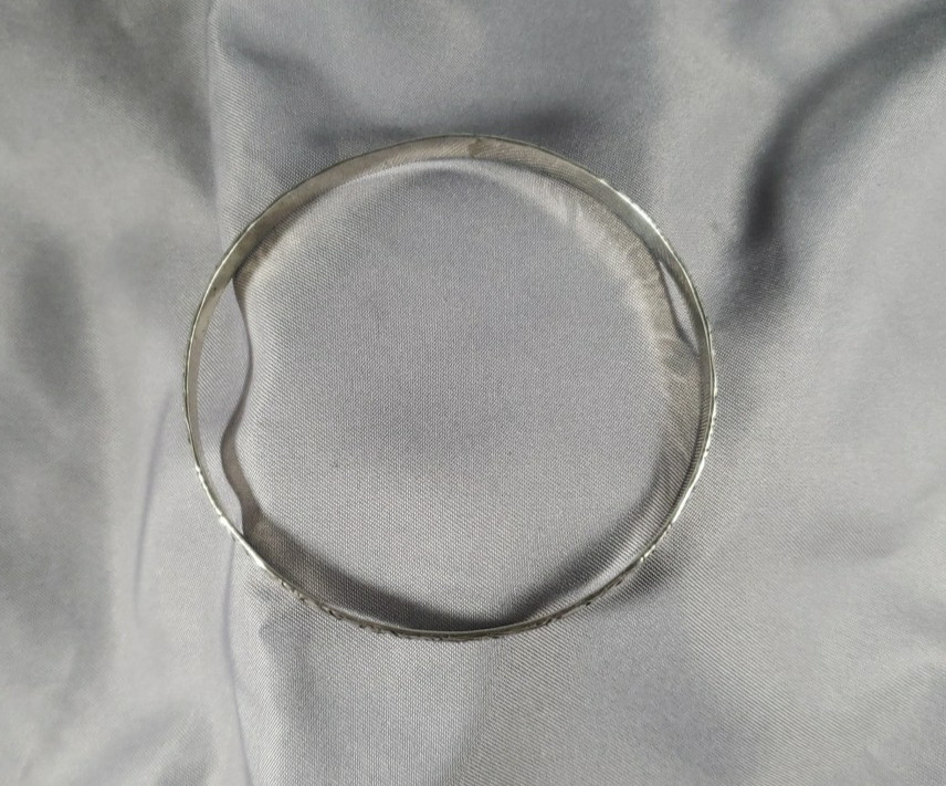 DANECRAFT Vintage Sterling Stackable Bangle Brace… - image 4