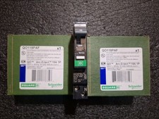  10 Square D QO115PAF Circuit Breaker AF/GF 15A 1-Pole 120V