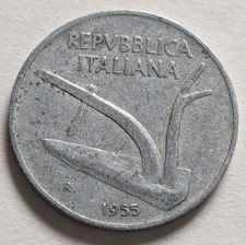 Repubblica Italiana, 1955, 10L