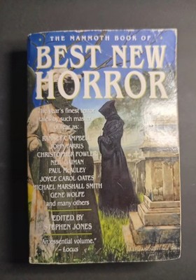 THE MAMMOTH BOOK OF BEST NEW HORROR VOL 15 2006 NEIL GAIMAN CARROLL & GRAF 