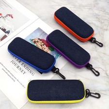 Handmade Zipper Glasses Case Portable Denim Zipper Glasses Case New 2025 - 