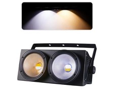 COB Par Lights for Stage 2-Eyes LED Blinder Fresnel Flash Strobe Wash DJ Lights