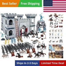 Medieval Castle Knight Toy Soldier Figures Army Men Toys, The Medieval Times ...