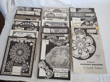 Crochet Magazines Elizabeth Hiddleson Rare Craft Design CHOICE or LOT Vintage