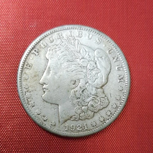 1921 Morgan Silver Dollar Circulated $1 0.9 Fine Silver San Francisco Mint