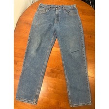 Vintage Levi's 545 Loose Fit Jeans Mens 36x32 Blue Denim Straight Leg 90s